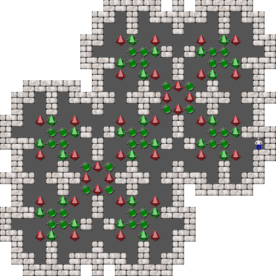 Sokoban Sasquatch XI level 46